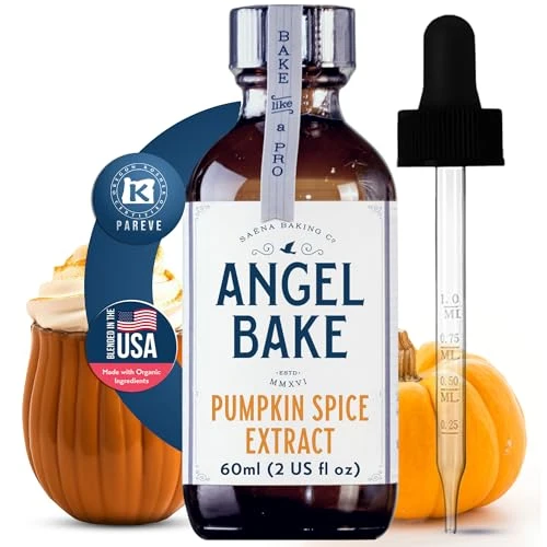Green Angel Bake Pure Pumpkin Spice Extract 2 Fl Oz Classic