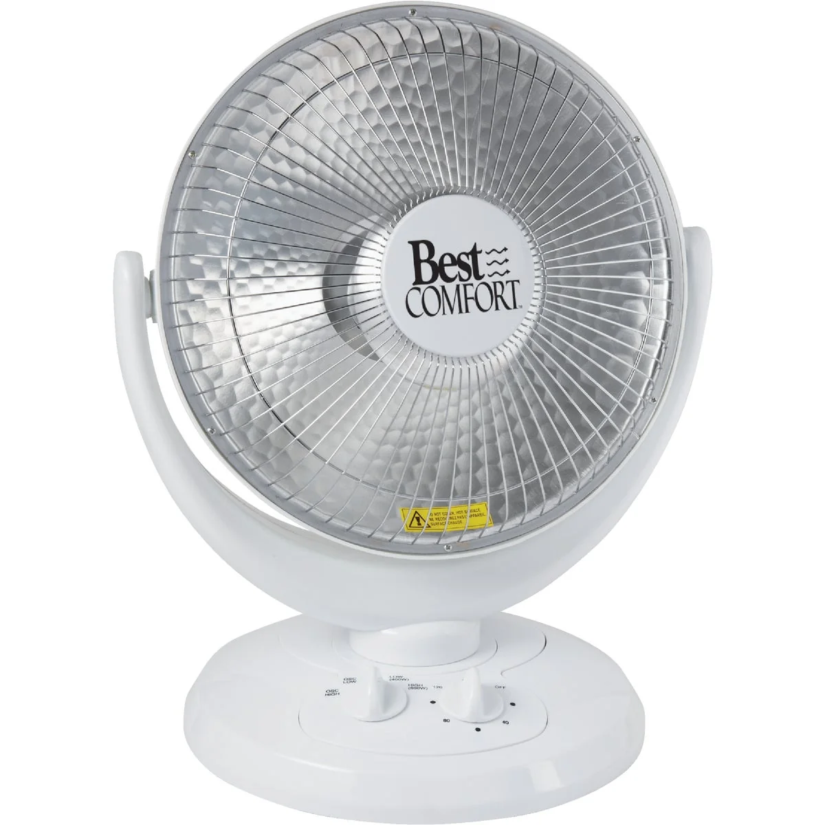 Detailed Comfort 800-Watt 120-Volt Parabolic Electric Space Heater Specialty