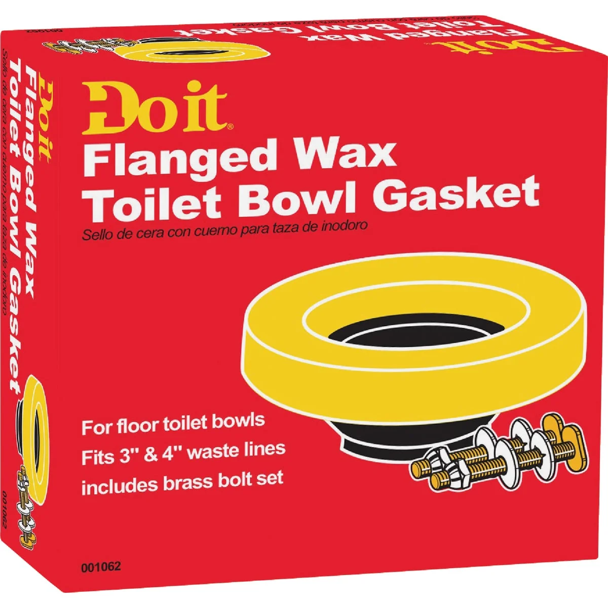 Safe Do it No Seep Flanged Wax Toilet Bowl Gasket Refined
