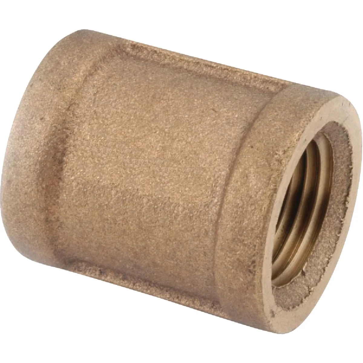 Stylish Anderson Metals 1-1 4 In. Threaded Red Brass Coupling First-Class