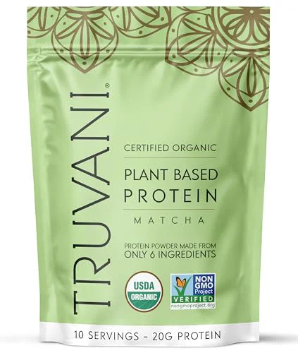 Convenient Organic Plant Based Protein Powder 11 Ounce Consistent