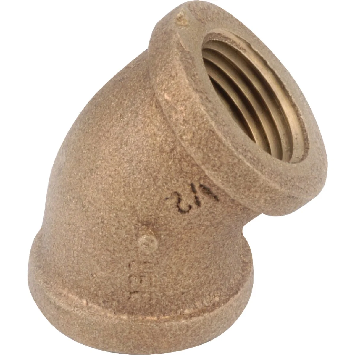 Reusable Anderson Metals 3 8 In. 45 Deg. Red Brass Elbow 1 8 Bend Green