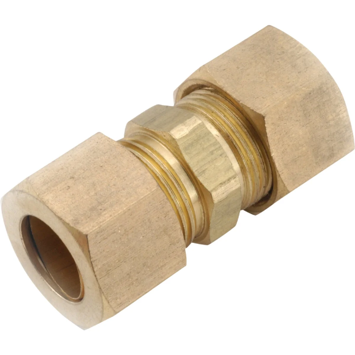 Comfortable Anderson Metals 1 8 In. Brass Low Lead Compression Union Original Design