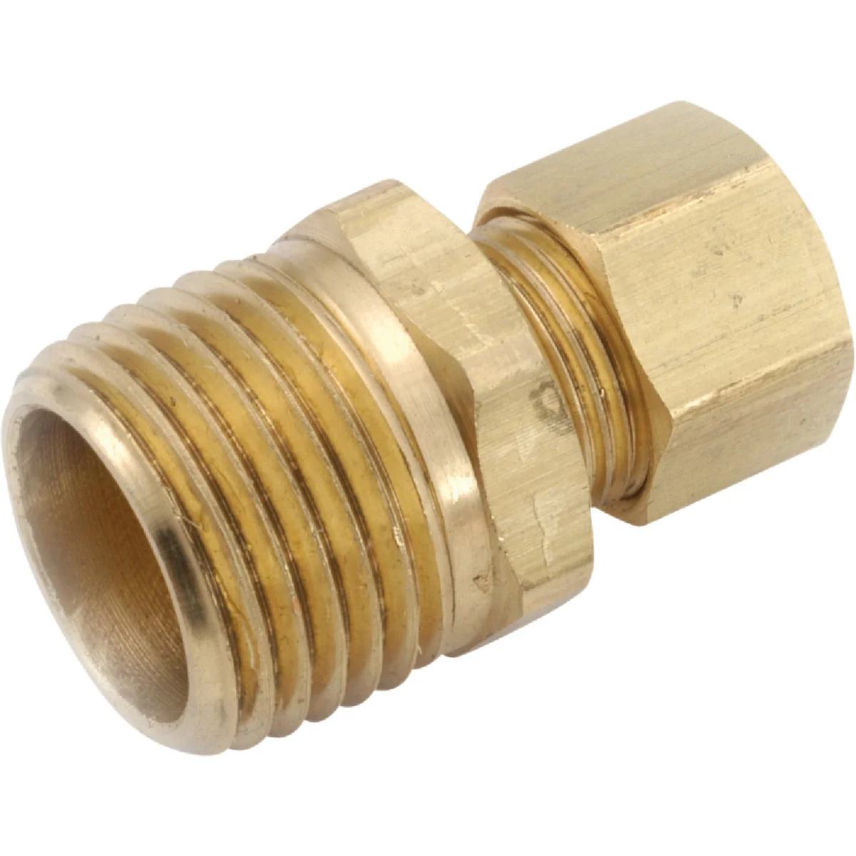Easy-to-Use Anderson Metals 3 16 In. x 1 4 In. Brass Male Union Compression Adapter Unique