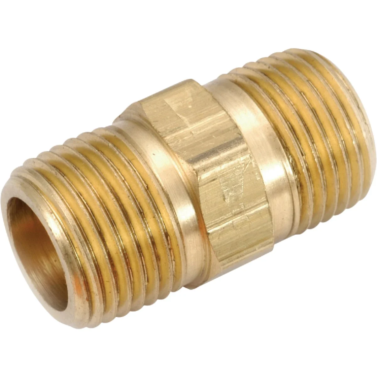 Sophisticated Anderson Metals 1 8 In. OD x 1 In. L Brass Nipple Selected