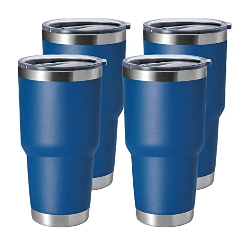 Comfortable 30oz Stainless Steel Tumbler 4 Count Quality
