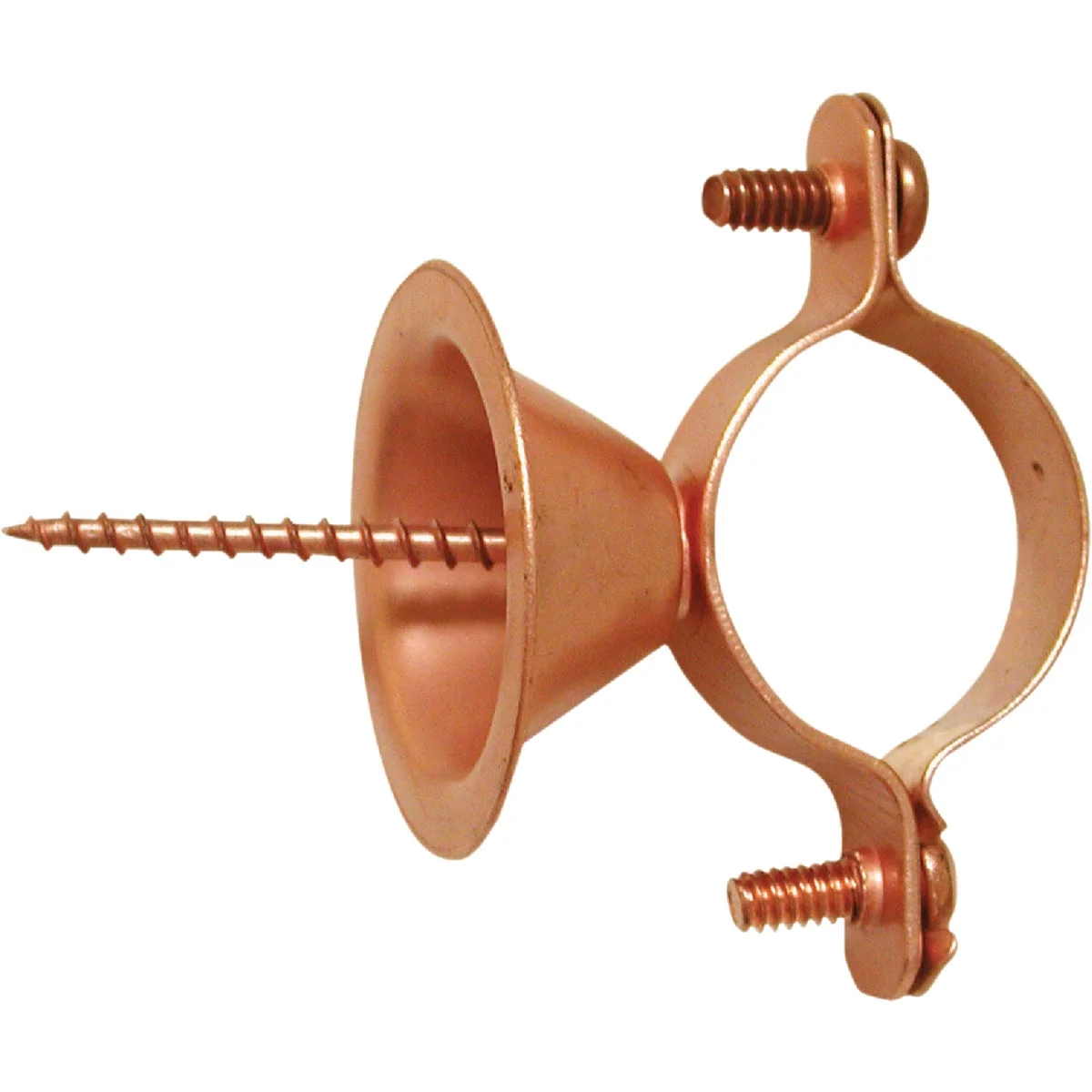Detailed Jones Stephens Bell Type 1 In. Copper-Coated Steel Pipe Hanger Contemporary