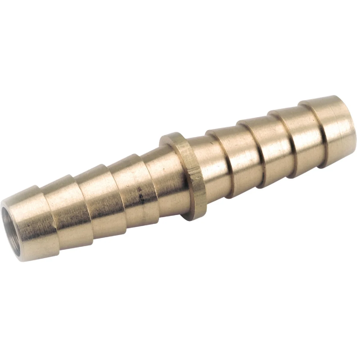 Pure Anderson Metals 3 8 In. ID x 3 8 In. ID Brass Hose Barb Union Clean