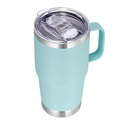 Original 20 oz Tumbler with Handle Insulated Travel Coffee Mug Carefully Designed