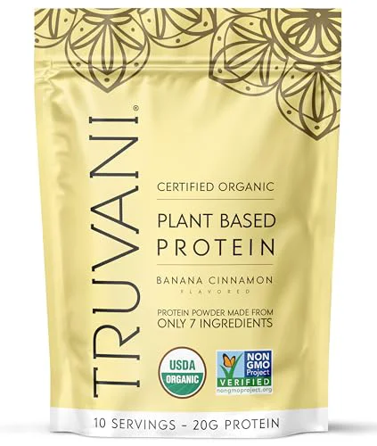 Pure Organic Plant Based Protein Powder 11.1 Ounce Superior