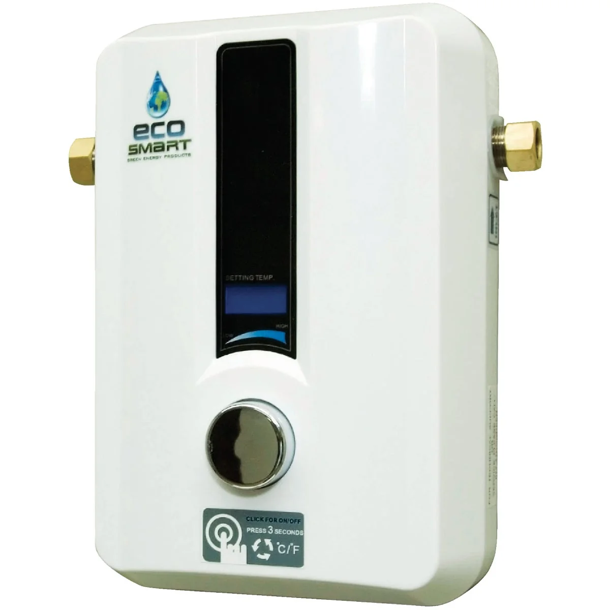 Specialty EcoSMART 240V 13.6kW Tankless Electric Water Heater Recyclable
