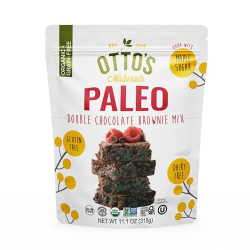 Comfortable Grain Paleo Double Chocolate Brownie Mix 11.1 Ounce Sustainable