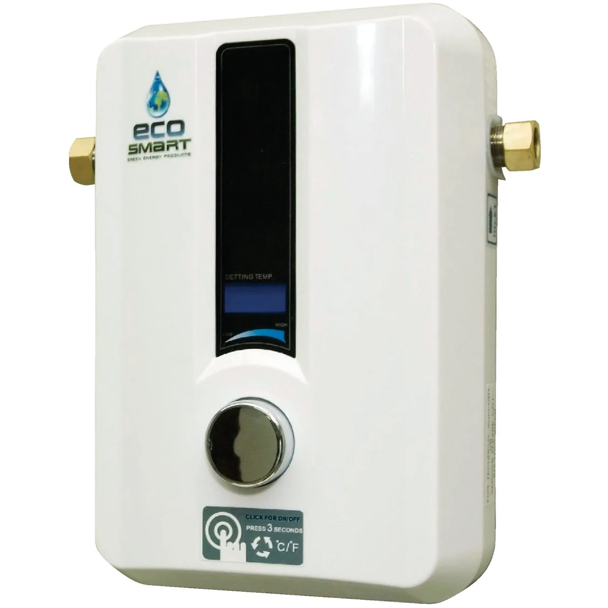 Convenient EcoSMART 220V 8.0kW Tankless Electric Water Heater Fast