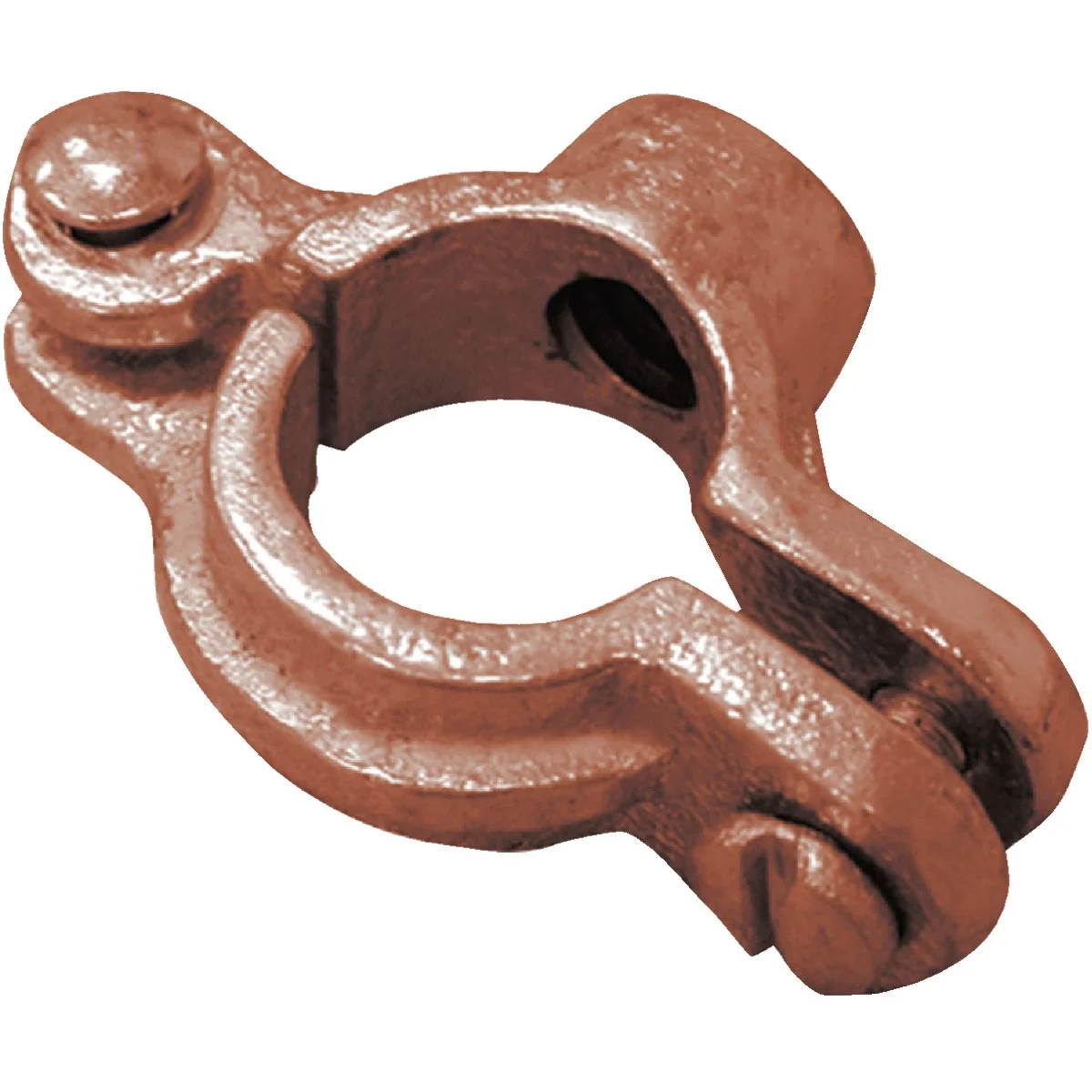 Elegant Jones Stephens 3 4 In. Copper-Plated Split Ring Pipe Hanger Flexible