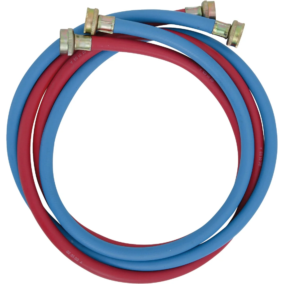 Clean Do it 3 8 In. X 6 Ft. Reinforced EPDM Rubber Washing Machine Hose 2-Pack High-Grade