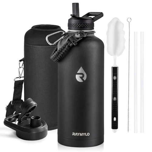 Smooth Insulated Water Bottle 87 oz Stylish