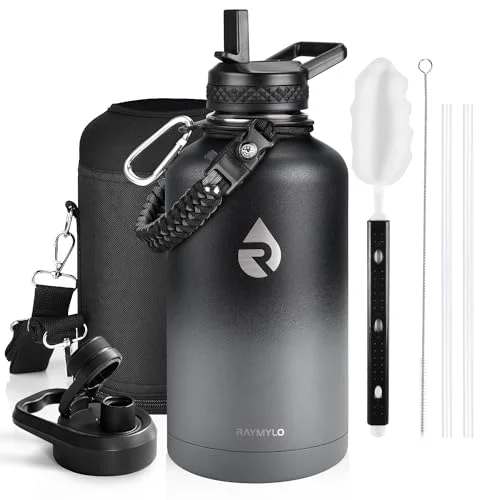 Effective Insulated Water Bottle 64 oz Green