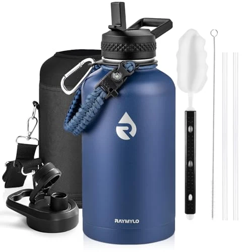 Premium Insulated Water Bottle 64 oz Long-Lasting