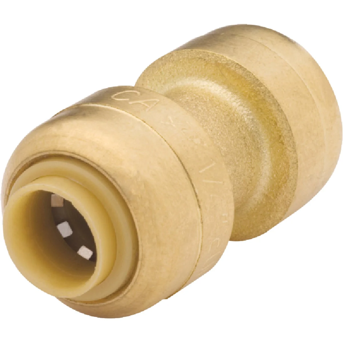 Optimized SharkBite 1 4 In. 3 8 In. OD Push-to-Connect Straight Brass Coupling Easy-to-Use