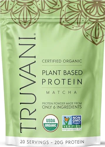 Fine Crafted Organic Plant Based Protein Powder 20 Ounce Refined