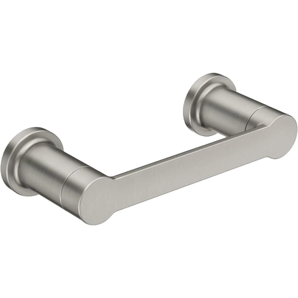 Next-Generation Moen Rinza Brushed Nickel Wall Mount Toilet Paper Holder Flexible