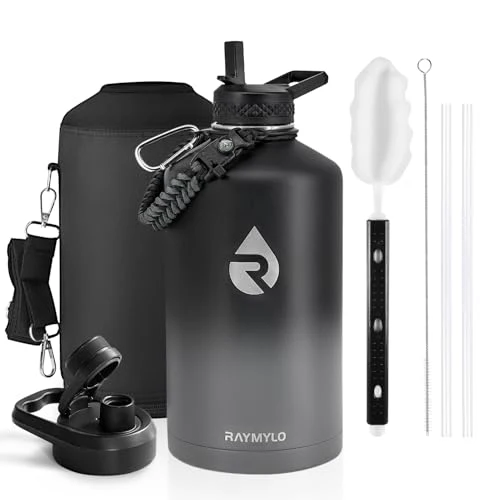 Solid One Gallon Water Bottle Insulated 128 oz Prestigious