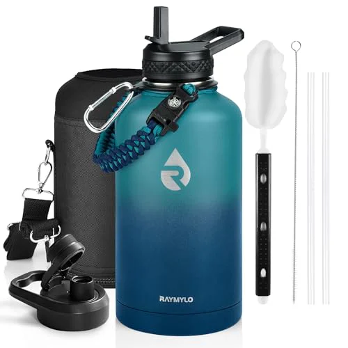 Reusable Insulated Water Bottle 64 oz Modern