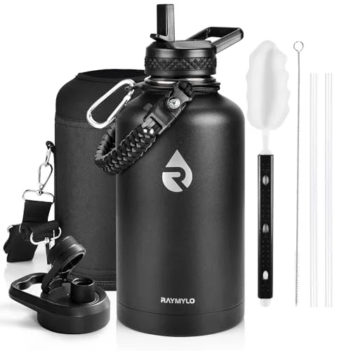 Luxury Insulated Water Bottle 64 oz Fine Crafted