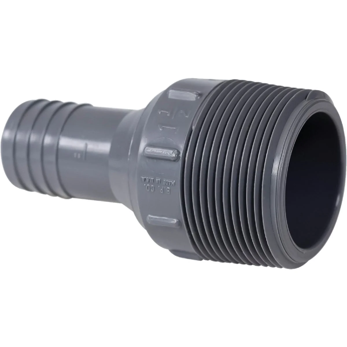 Powerful Boshart 1 In. Insert x 1-1 2 In. MIP Reducing Polypropylene Hose Adapter High-Performance