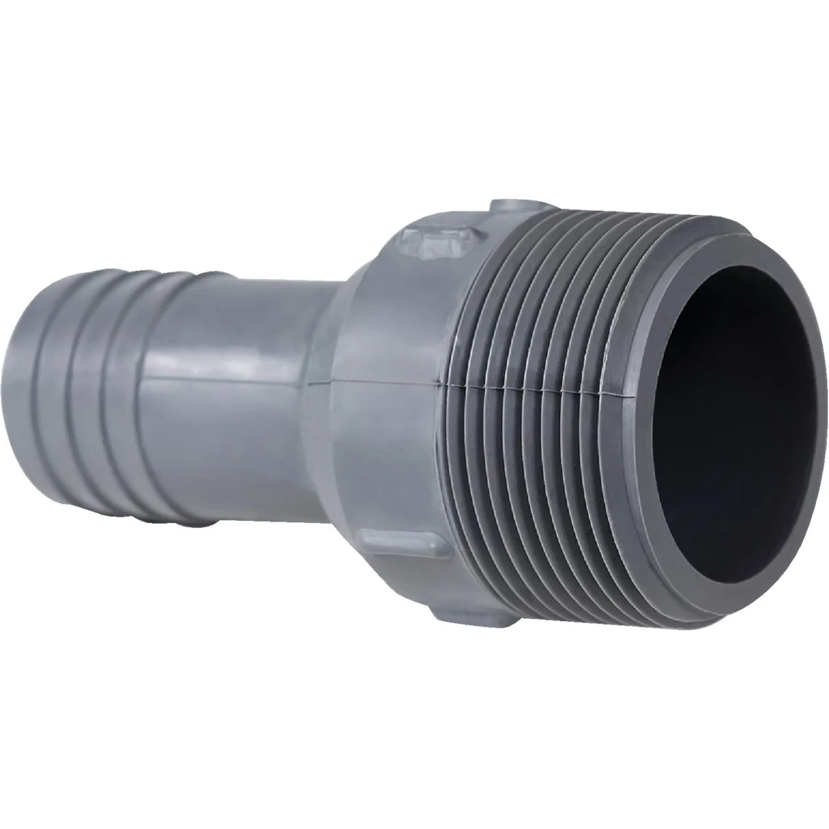 Breathable Boshart 1 In. Insert x 1-1 4 In. MIP Reducing Polypropylene Hose Adapter Practical