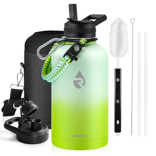 Powerful Insulated Water Bottle 64 oz Sophisticated
