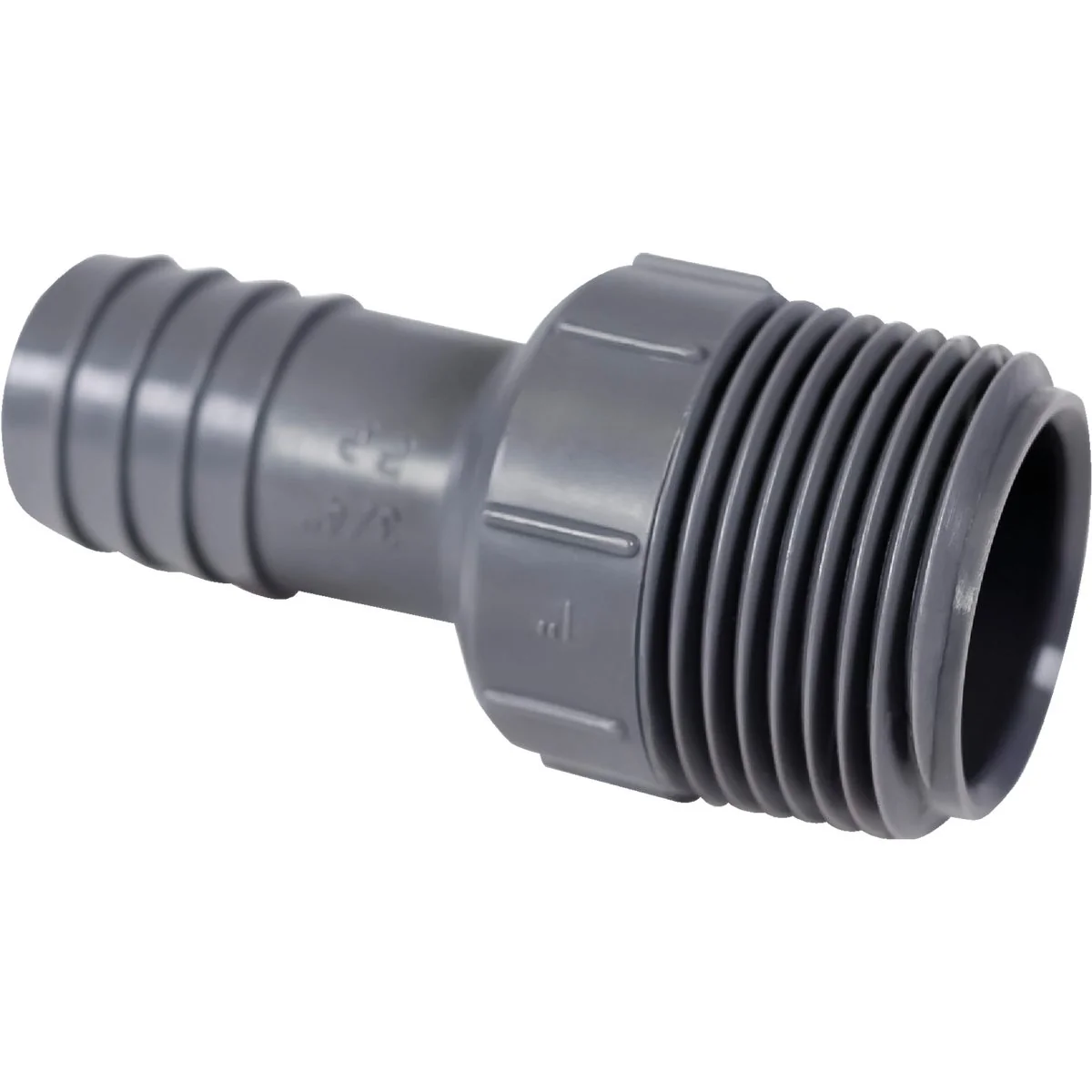 Green Boshart 3 4 In. Insert x 1 In. MIP Reducing Polypropylene Hose Adapter Professional