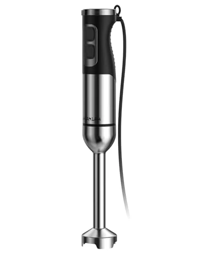 Trusted 1000W Powerful Immersion Blender Handheld Durable