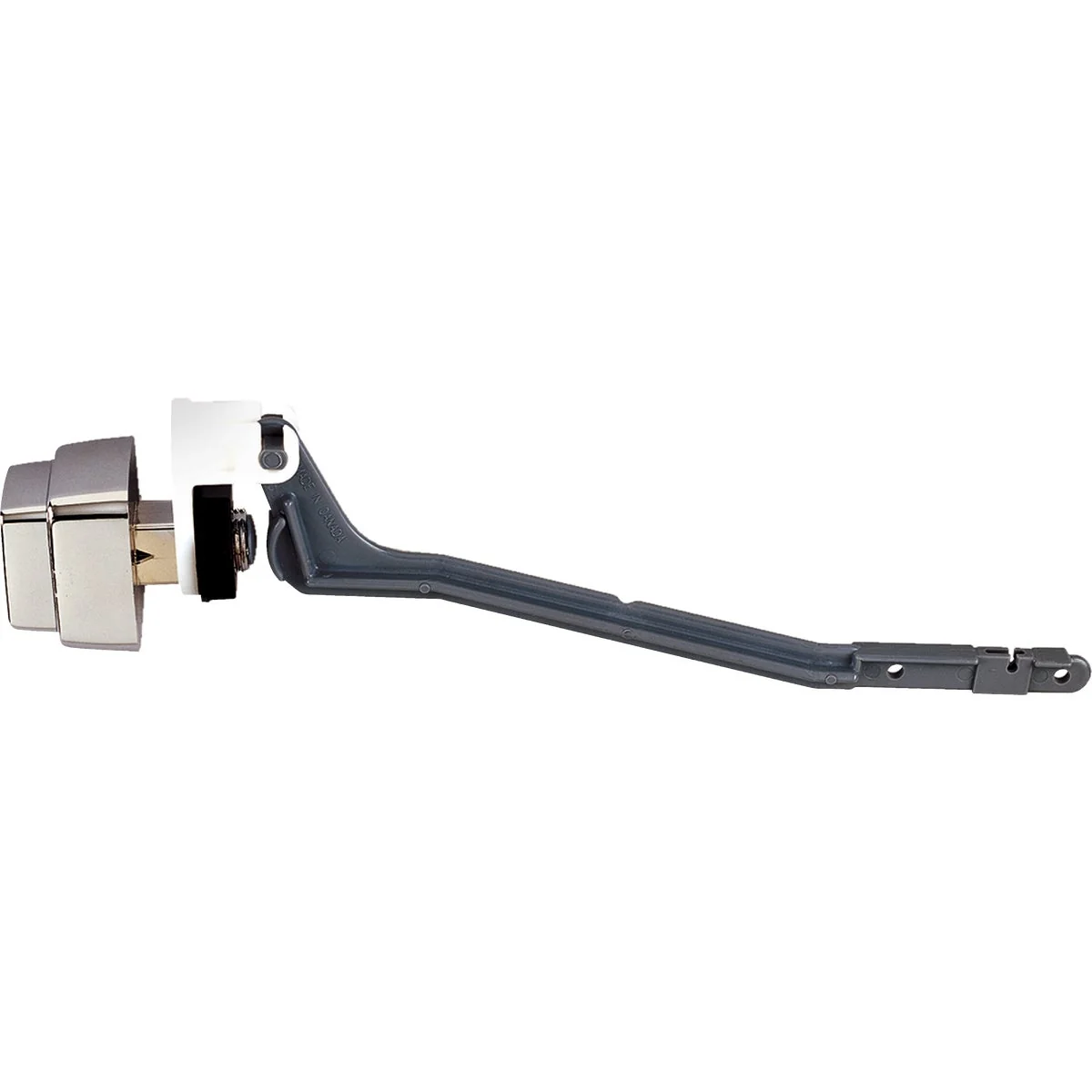 Exclusive Fluidmaster Push Button Chrome Tank Lever with Plastic Arm Dependable