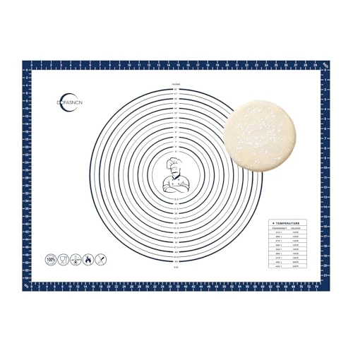 Detailed Silicone Pastry Mat Dough Baking Bread Sourdough Fondant Pie Dough Pizza Exclusive