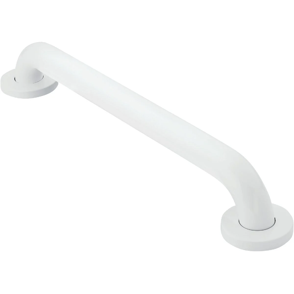 Solid Moen Home Care 18 In. x 1-1 2 In. Concealed Screw Glacier Grab Bar White High-Grade