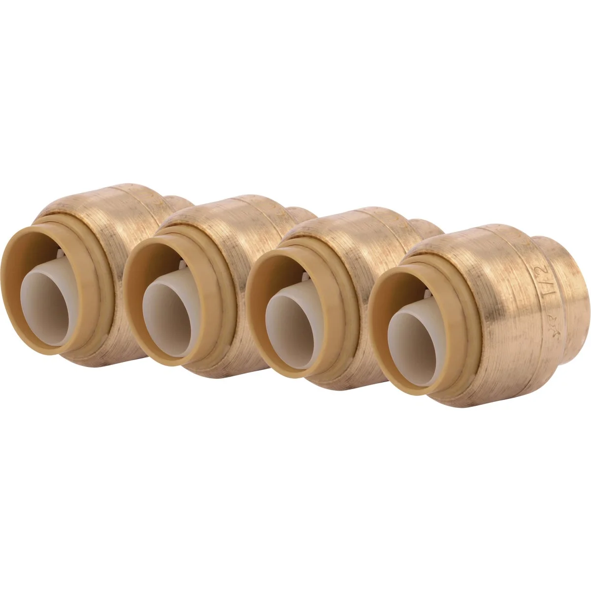 Selected SharkBite 1 2 In. Push-to-Connect Brass End Push Cap 4-Pack Responsible