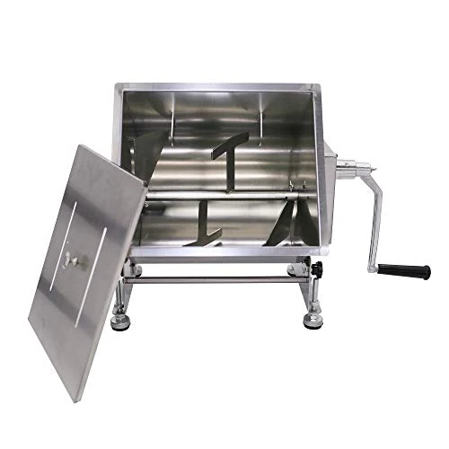 Responsible CMI Commercial Tilting Mixer Stainless Steel Manual Meat Mixers with Lid Reusable