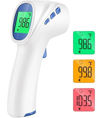 Effective Forehead Thermometer for Adults and Kids Green