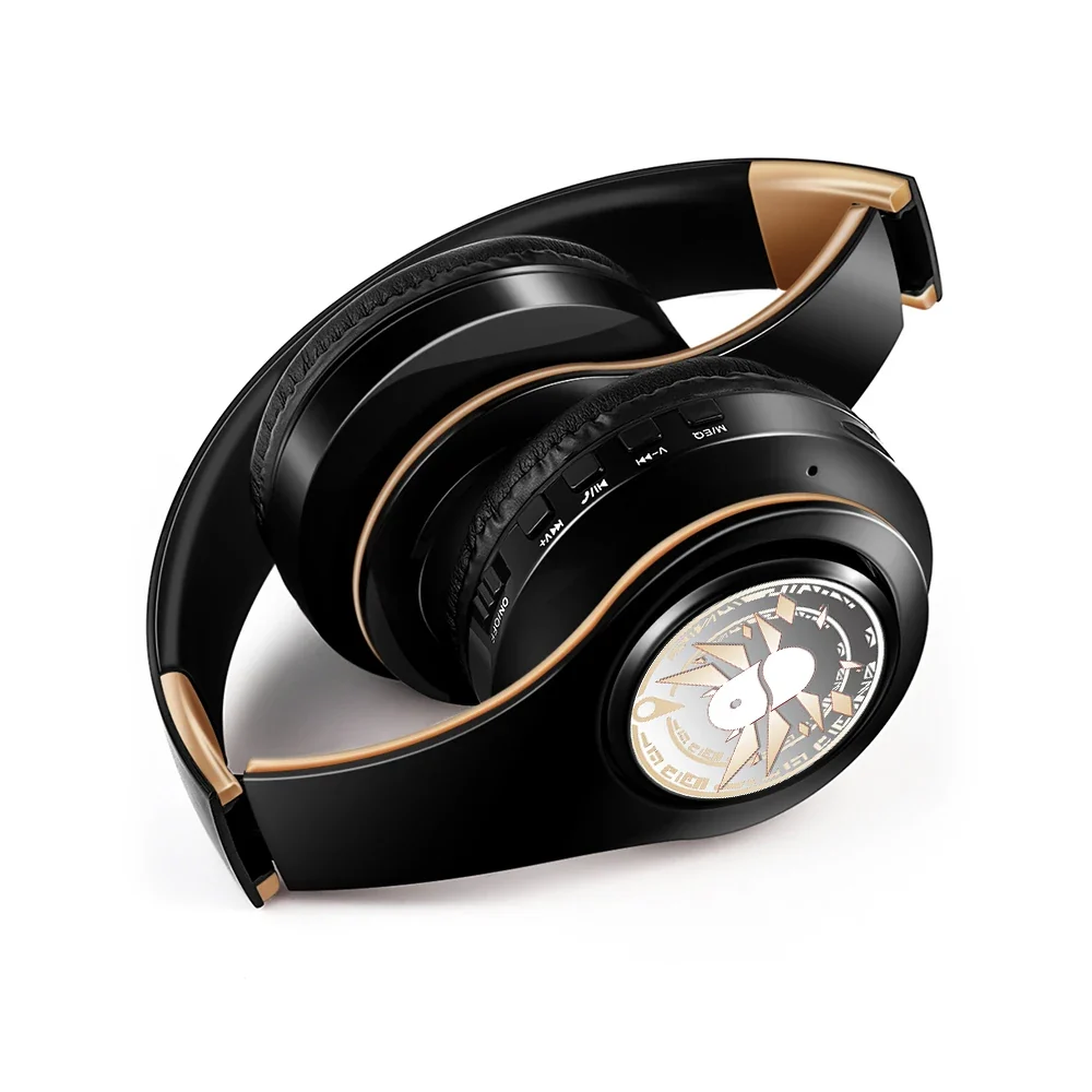 Verified Anime Arknights Exusiai Wireless Bluetooth Over-Ear Gaming Headset Long-Lasting