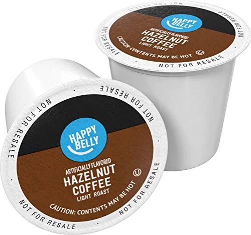 Solid Amazon Brand Happy Belly Light Roast Coffee Pods 100 Count Quality