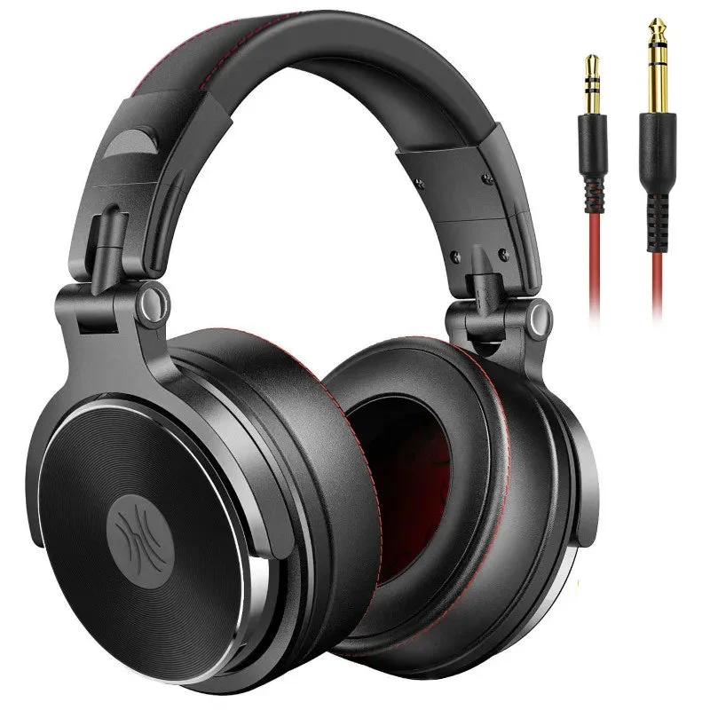 Solid HiFi Wired Over Ear Studio DJ Monitor Headphones Pro 50 Comfortable