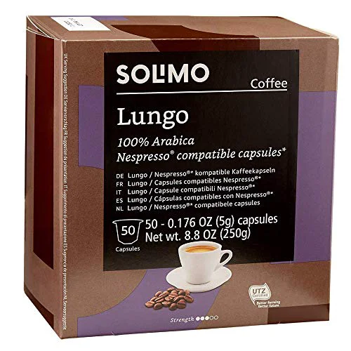 Elegant Lungo Capsules 50 Count Smart