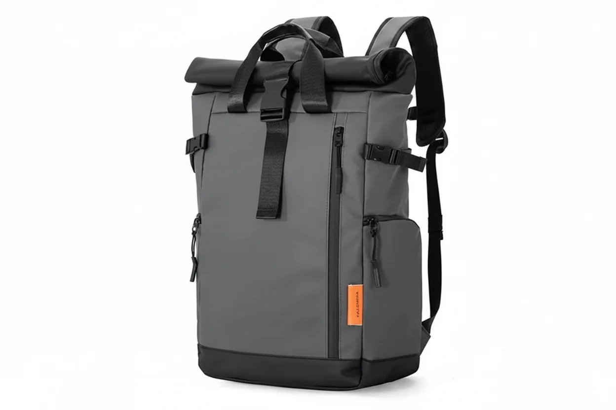 Expertly Made Men's Fashion Waterproof 15.6 Inch Laptop Travel Backpack Practical