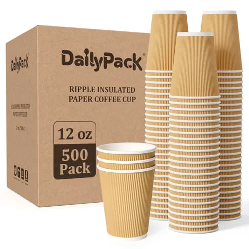 Excellent 500 Pack 12 oz Coffee Cups 500 Count Specialty