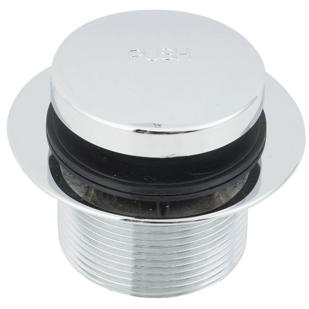 Professional Do it 1-7 8 In. to 2-1 4 In. Bathtub Drain Stopper with Chrome Plated Finish Contemporary