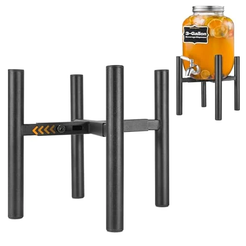 Secure Adjustable Drink Dispenser Stand Functional