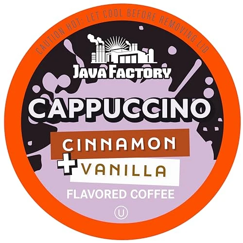 Outstanding Coffee Pods Vanilla Cream and Cinnamon Flavored Coffee for Keurig K Cup Brewers 80 Count Durable