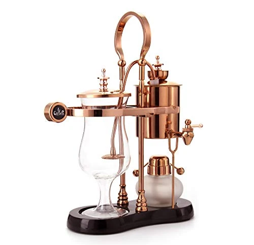 Refined Belgian Belgium Luxury Royal Family Balance Syphon Coffee Maker. Elegant Retro Secure