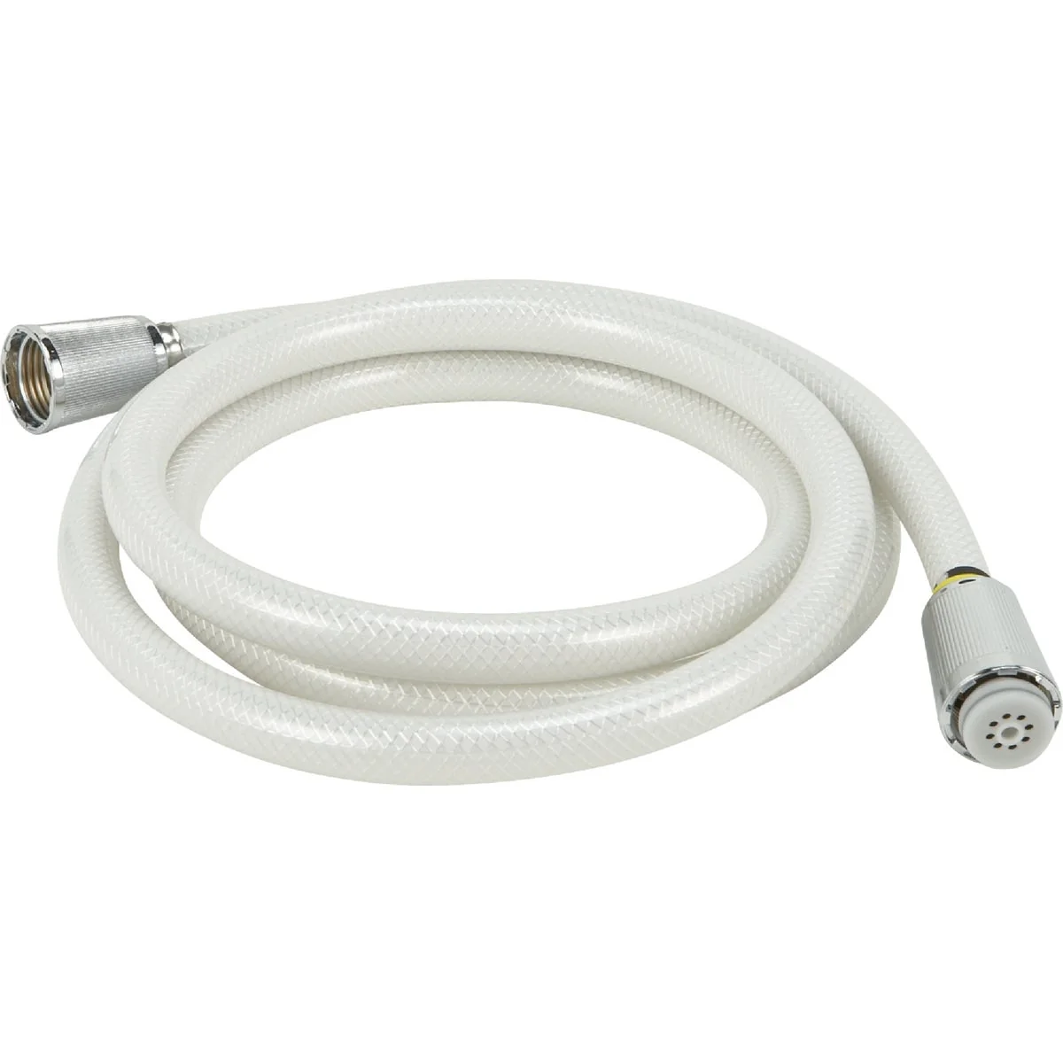 User-Friendly Home Impressions White 72 In. Shower Hose Luxury
